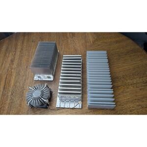 (Lot Of 4) Heat Sink Aluminum SERRATED 2 inches
